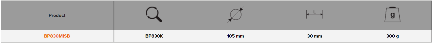 BAHCO BP830MISB Straight Steel Bristles (BAHCO Tools) - Premium Steel Bristles from BAHCO - Shop now at Yew Aik.