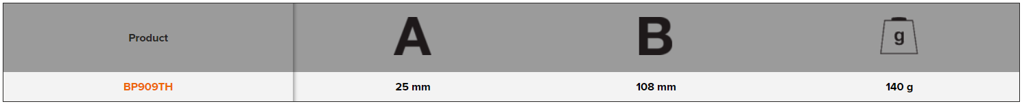 BAHCO BP909TH Rotating Hammer Chisel with 10.2 mm Shank - Premium Rotating Hammer Chisel from BAHCO - Shop now at Yew Aik.