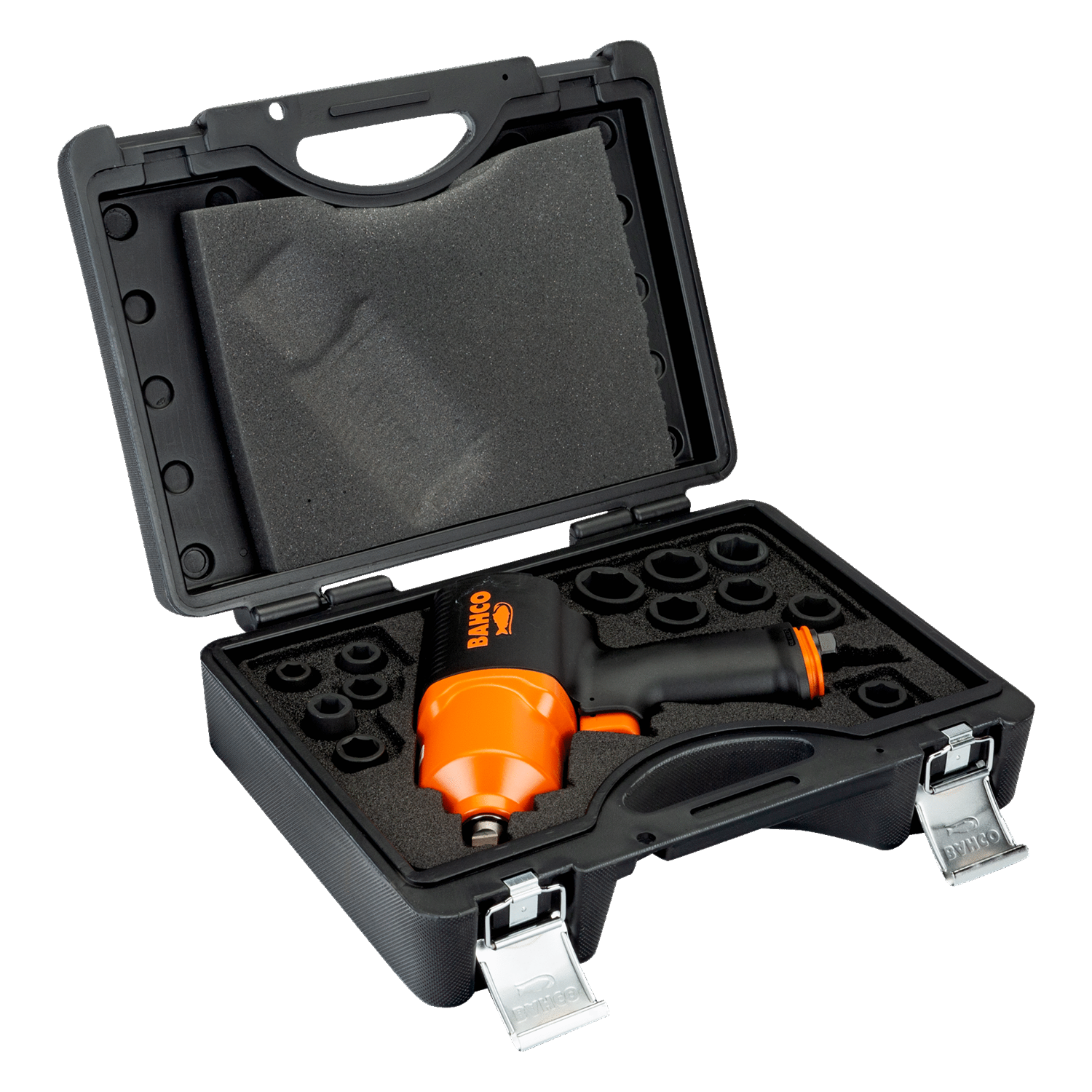 BAHCO BPC815K1 1/2" Impact Wrench Set with 11 Metric Sockets - Premium 1/2" Impact Wrench Set from BAHCO - Shop now at Yew Aik.