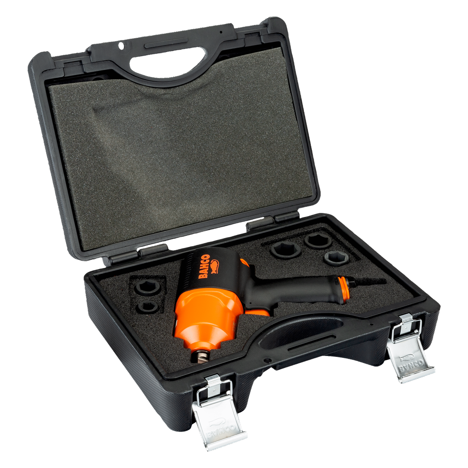 BAHCO BPC815K2 1/2" Impact Wrench Set with 5 Metric Sockets - Premium 1/2" Impact Wrench Set from BAHCO - Shop now at Yew Aik.