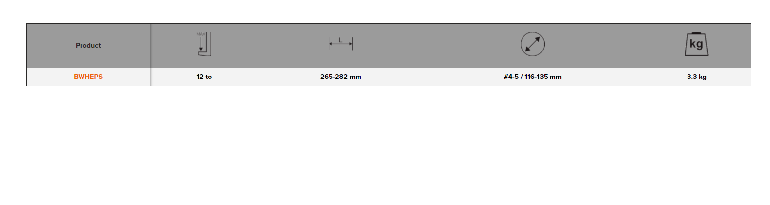 BAHCO BWHEPS Wheel Hub Hydraulic Puller (BAHCO Tools) - Premium Wheel Hub Hydraulic Puller from BAHCO - Shop now at Yew Aik.
