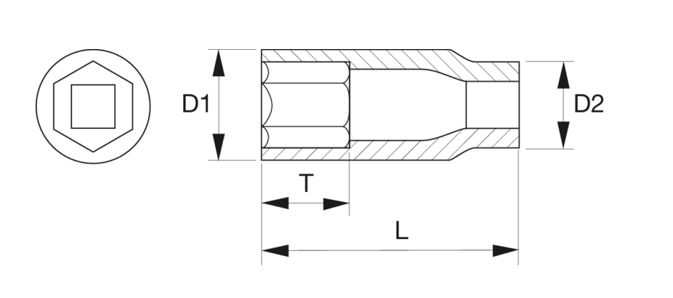 BAHCO BWSS12P Wheel Socket Set (BAHCO Tools) - Premium Wheel Socket Set from BAHCO - Shop now at Yew Aik.