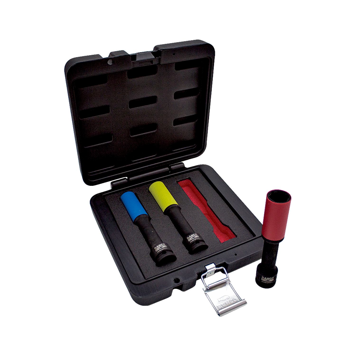 BAHCO BWSS12P3L 17, 19, 21 mm Long Reach Impact Wheel Socket Set - Premium Impact Wheel Socket Set from BAHCO - Shop now at Yew Aik.