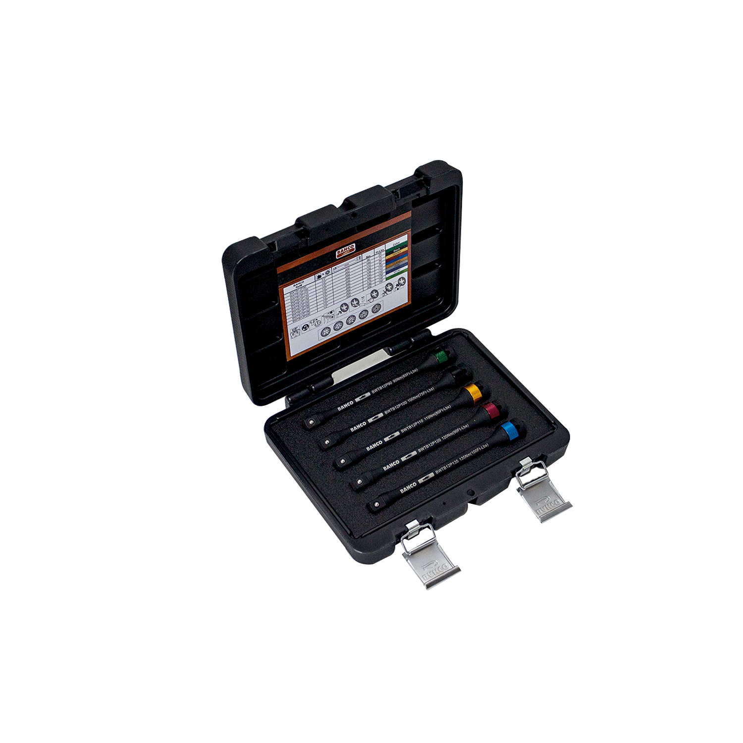 BAHCO BWTB12P5 1/2” Drive Set of 5 Torsion Bars (BAHCO Tools) - Premium 1/2” Drive Set from BAHCO - Shop now at Yew Aik.