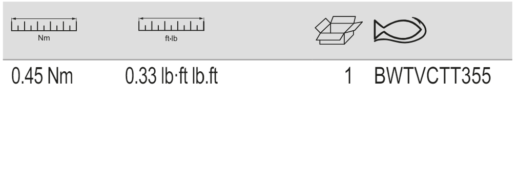 BAHCO BWTVCTT355 Tire Valve Core Tool With 0.45 Nm Max Torque - Premium Tire Valve Core Tool from BAHCO - Shop now at Yew Aik.