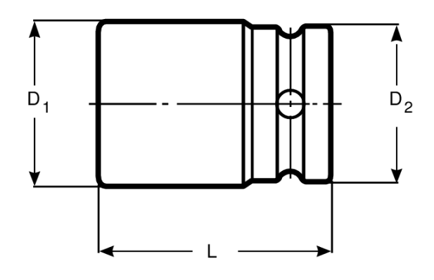 BAHCO BZWTB 1” Impact Torsion Bar (BAHCO Tools) - Premium 1” Impact Torsion Bar from BAHCO - Shop now at Yew Aik.