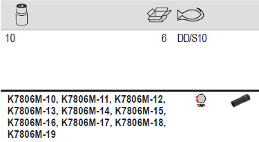 BAHCO DD/S10 1/2" Square Drive Deep Impact Socket Set - 10 pcs - Premium Impact Socket Set from BAHCO - Shop now at Yew Aik.