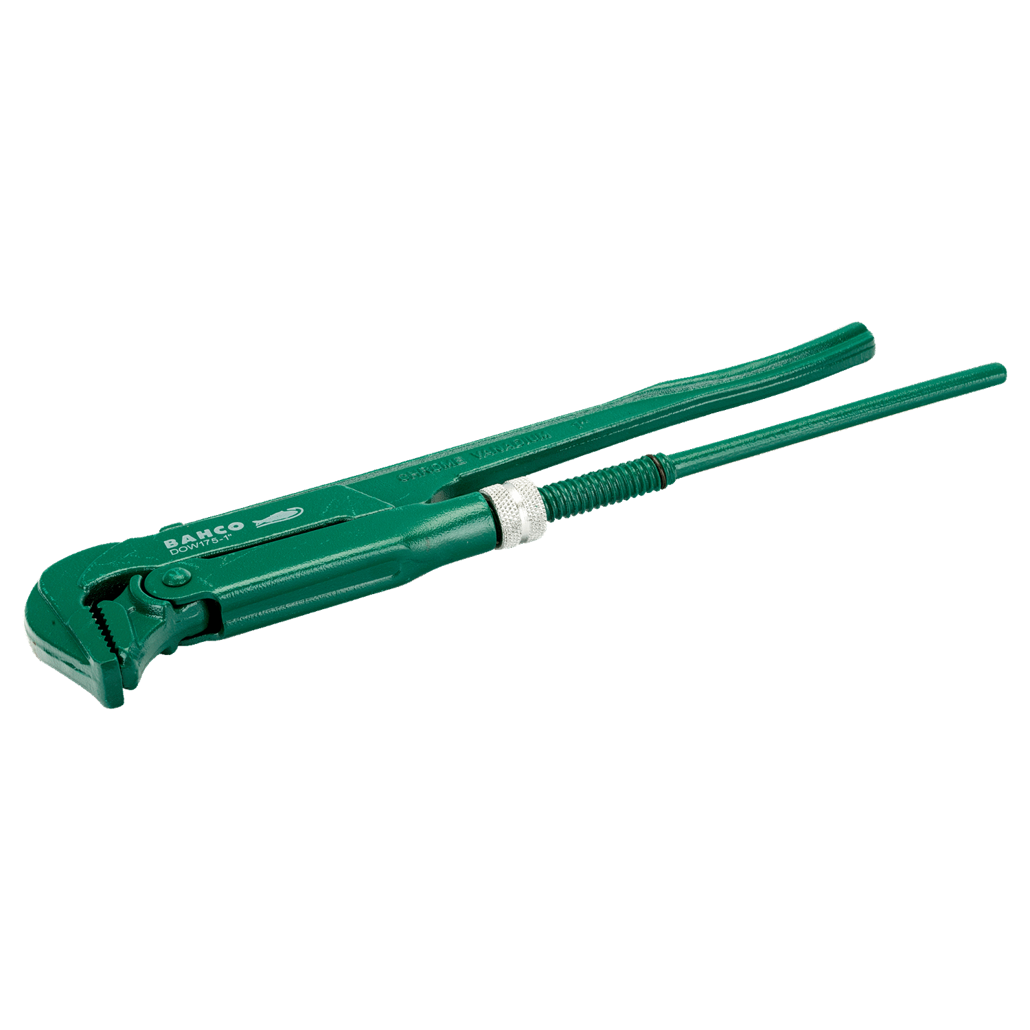 BAHCO DOW175 Swedish Model 90° Pipe Wrench Green Powder Coat - Premium Pipe Wrench from BAHCO - Shop now at Yew Aik.