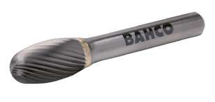 BAHCO E Tungsten Carbide Rotary Burr Oval For Metal - Premium Carbide Rotary Burr from BAHCO - Shop now at Yew Aik.