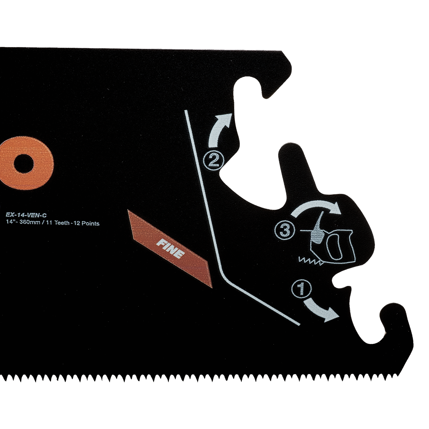 BAHCO EX-14-VEN-C Superio Veneer Sabre Sawblade for Plywood - Premium Sabre Sawblade from BAHCO - Shop now at Yew Aik.