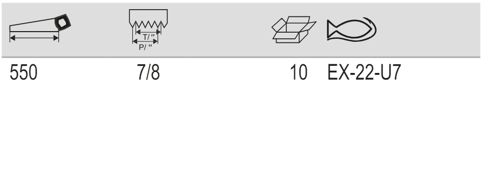 BAHCO EX-22-U7 PrizeCut Sabre Sawblade for All Types of Wood - Premium Sabre Sawblade from BAHCO - Shop now at Yew Aik.