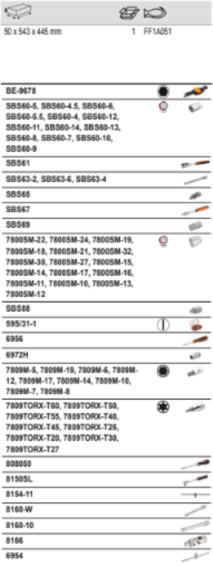 BAHCO FF1A051 Fit&Go 3/3 Foam Ratcheting Screwdriver and Bit Set - Premium Ratcheting Screwdriver and Bit Set from BAHCO - Shop now at Yew Aik.
