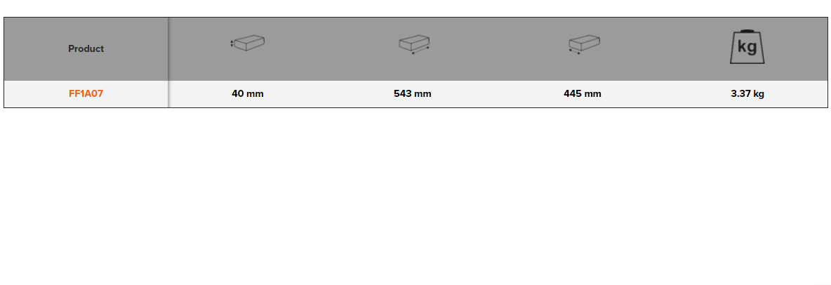 BAHCO FF1A07 Fit&Go 3/3 Foam Inlay File and Striking Tool set - Premium File and Striking Tool Set from BAHCO - Shop now at Yew Aik.