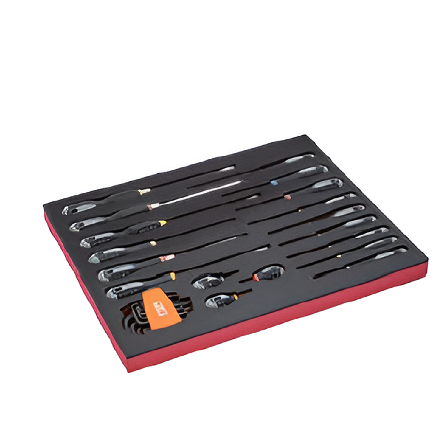 BAHCO FF1A1002 Fit&Go 3/3 Foam Inlay L-Key Screwdriver Set 27 Pcs - Premium Screwdriver Set from BAHCO - Shop now at Yew Aik.