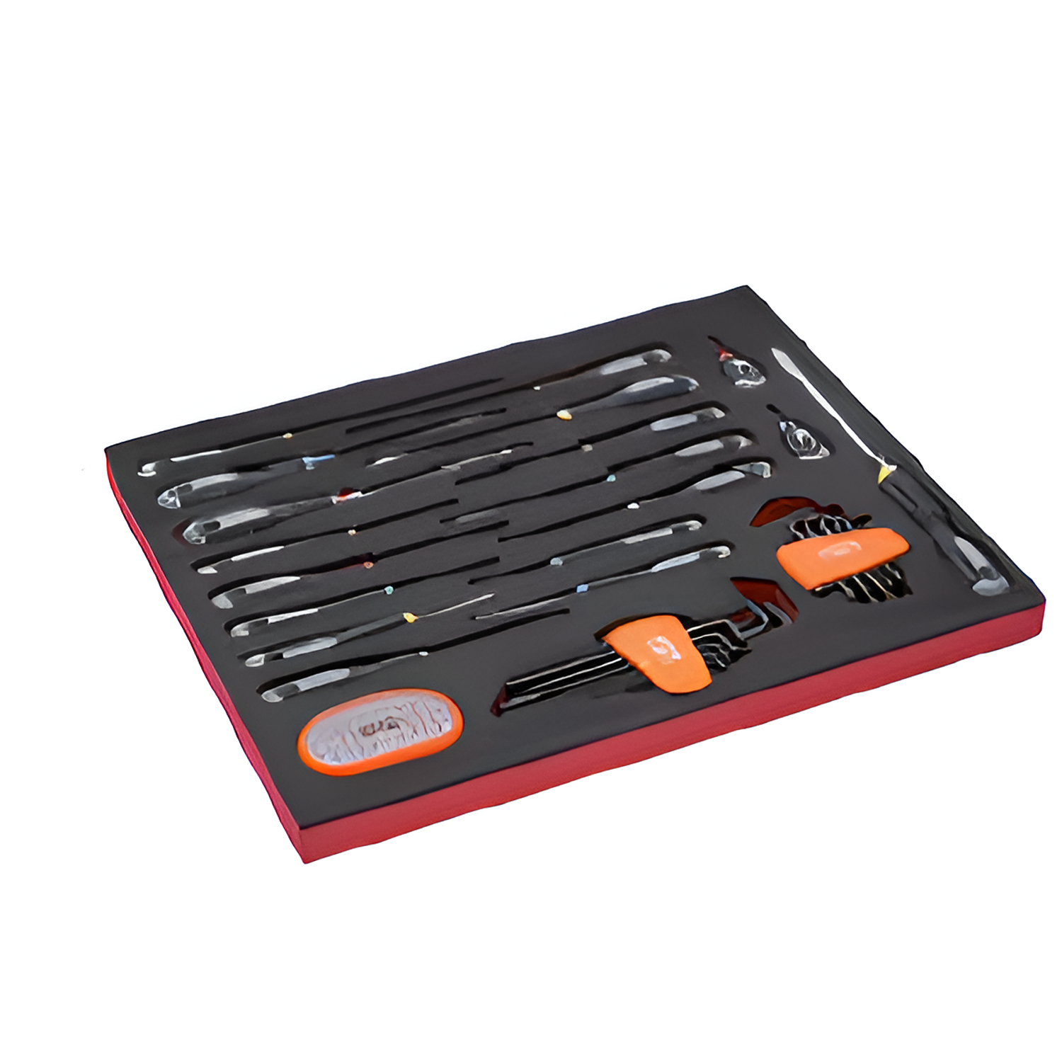 BAHCO FF1A1005 Fit&Go 3/3 Foam L-Key Screwdriver Bit Set 66 Pcs - Premium Screwdriver Bit Set from BAHCO - Shop now at Yew Aik.