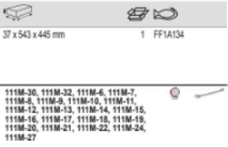 BAHCO FF1A134 Fit&Go 3/3 Foam Inlay Combination Wrench Set 16 Pcs - Premium Combination Wrench Set from BAHCO - Shop now at Yew Aik.