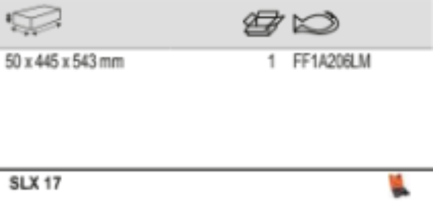 BAHCO FF1A206LM Fit&Go 3/3 Foam Laser Inlay 3/4" Socket Set - Premium Socket Set from BAHCO - Shop now at Yew Aik.