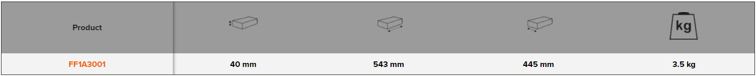 BAHCO FF1A3001 Fit&Go 3/3Foam Inlay Combination Wrench Set-21 Pcs - Premium Combination Wrench Set from BAHCO - Shop now at Yew Aik.