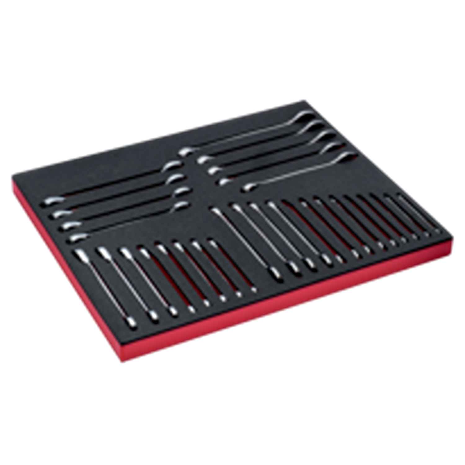 BAHCO FF1A3004 3/3 Foam Combination and Ratcheting Wrench Set - Premium Combination and Ratcheting Wrench Set from BAHCO - Shop now at Yew Aik.