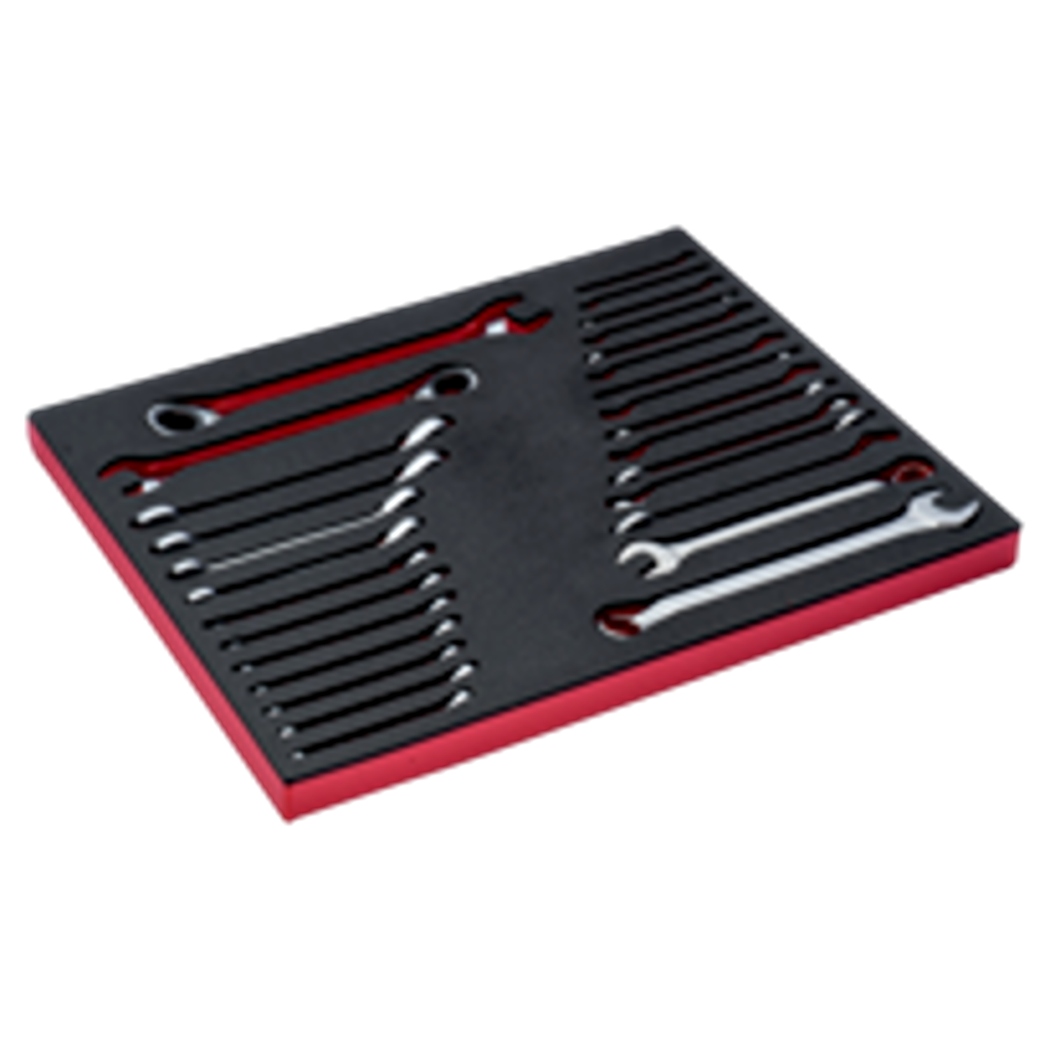 BAHCO FF1A3005 3/3 Foam Combination and Ratcheting Wrench Set - Premium Combination and Ratcheting Wrench Set from BAHCO - Shop now at Yew Aik.