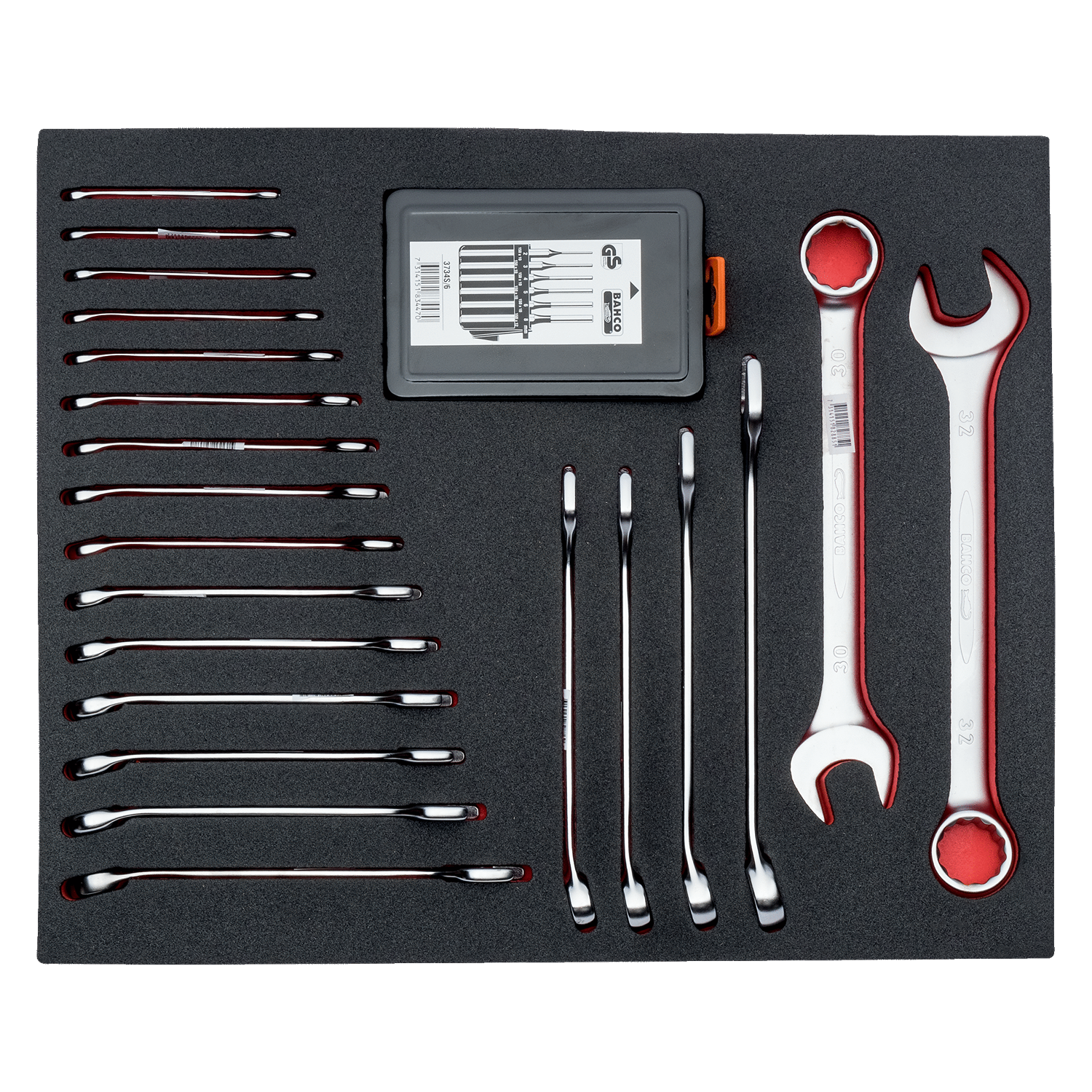 BAHCO FF1A5002 Fit&Go 3/3 Foam Inlay Wrench/Drift Punch Set 27 Pc - Premium Punch Set from BAHCO - Shop now at Yew Aik.