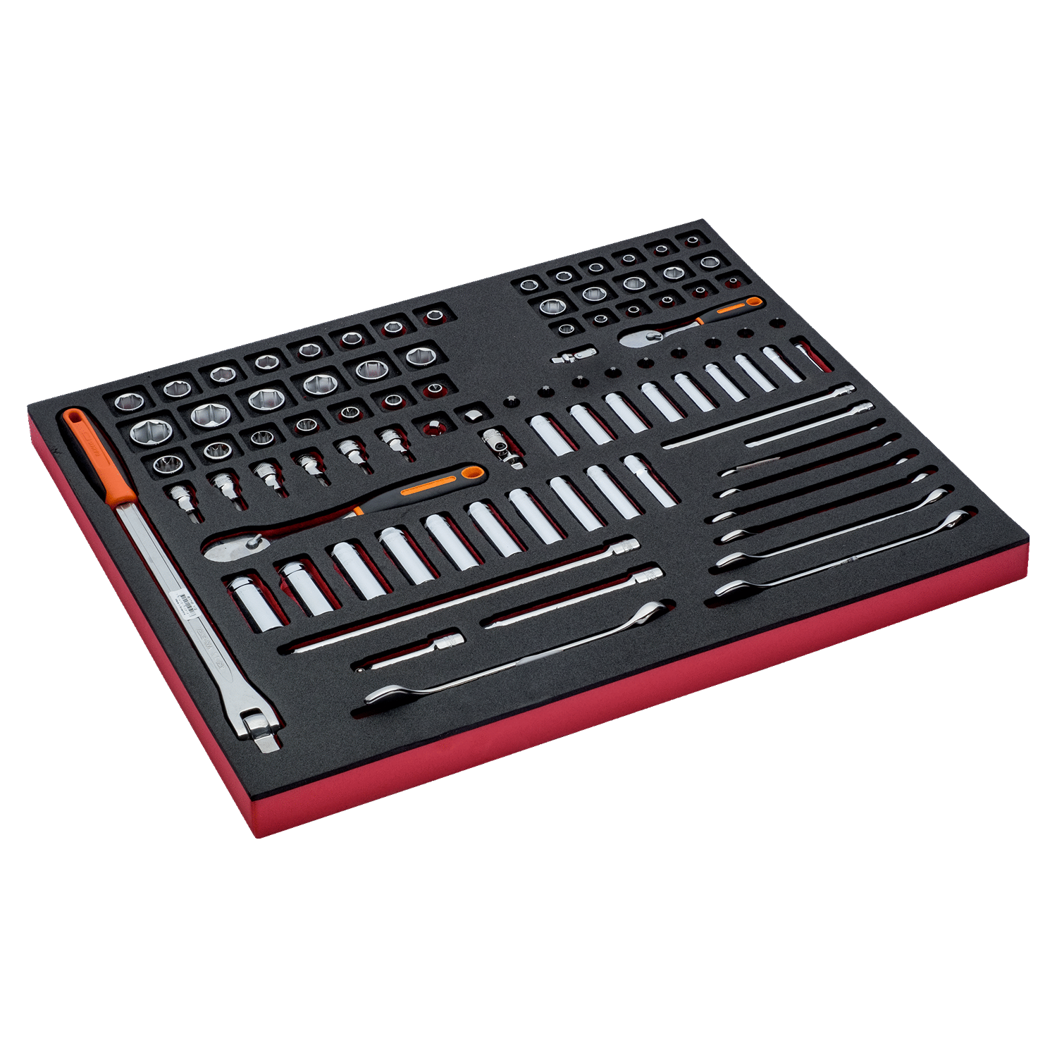 BAHCO FF1A5003 Fit&Go 3/3 Foam Socket and Combination Wrench Set - Premium Socket and Combination Wrench Set from BAHCO - Shop now at Yew Aik.