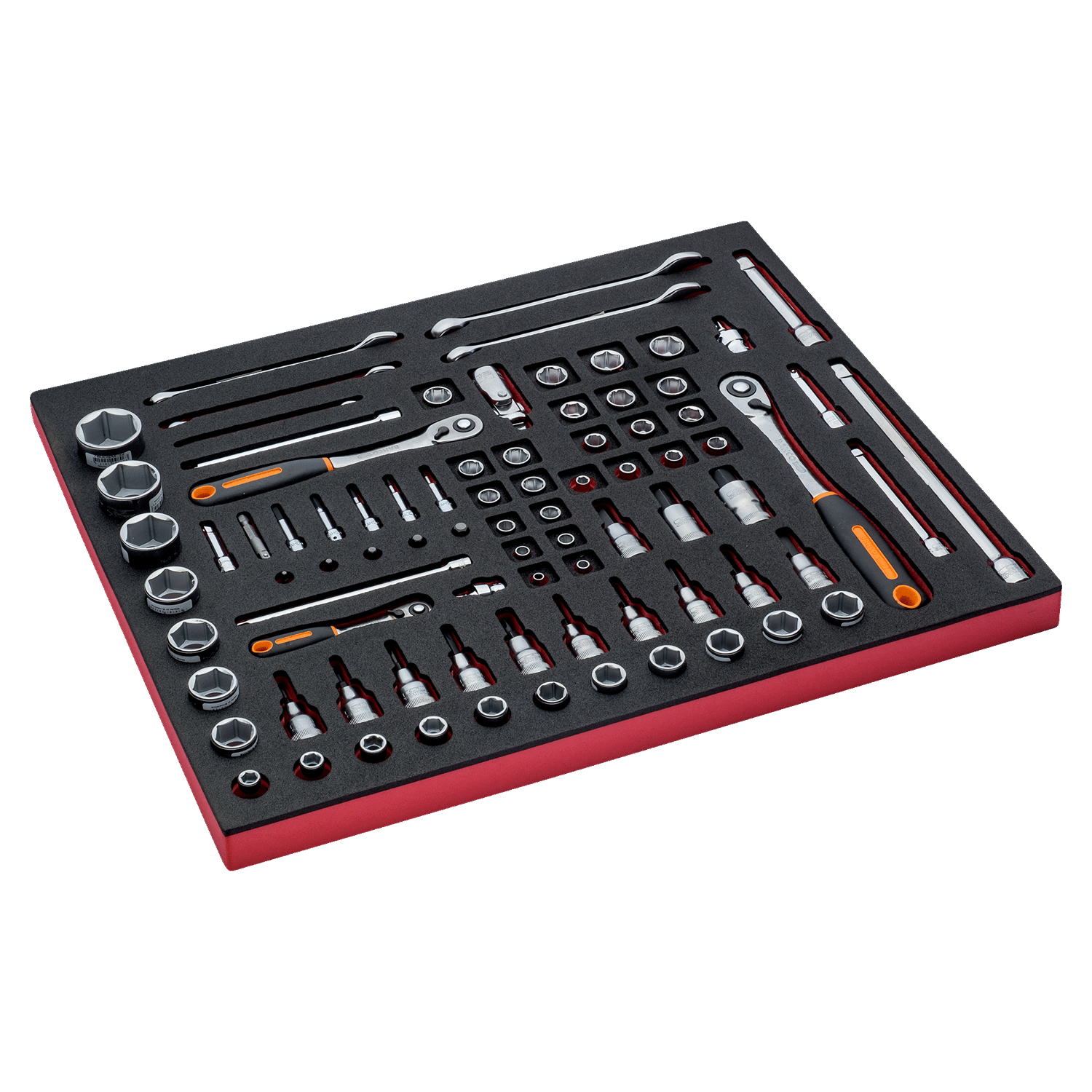 BAHCO FF1A5005 Fit&Go 3/3 Foam Inlay Standard Wrench/Socket Set - Premium SOCKET SET from BAHCO - Shop now at Yew Aik.