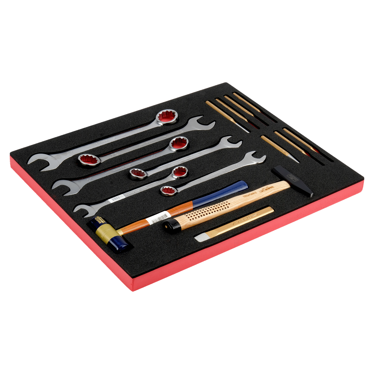 BAHCO FF1A5017 Fit&Go 3/3 Foam Inlay Screwdriver/ Wrench Set - Premium Screwdriver/ Wrench Set from BAHCO - Shop now at Yew Aik.