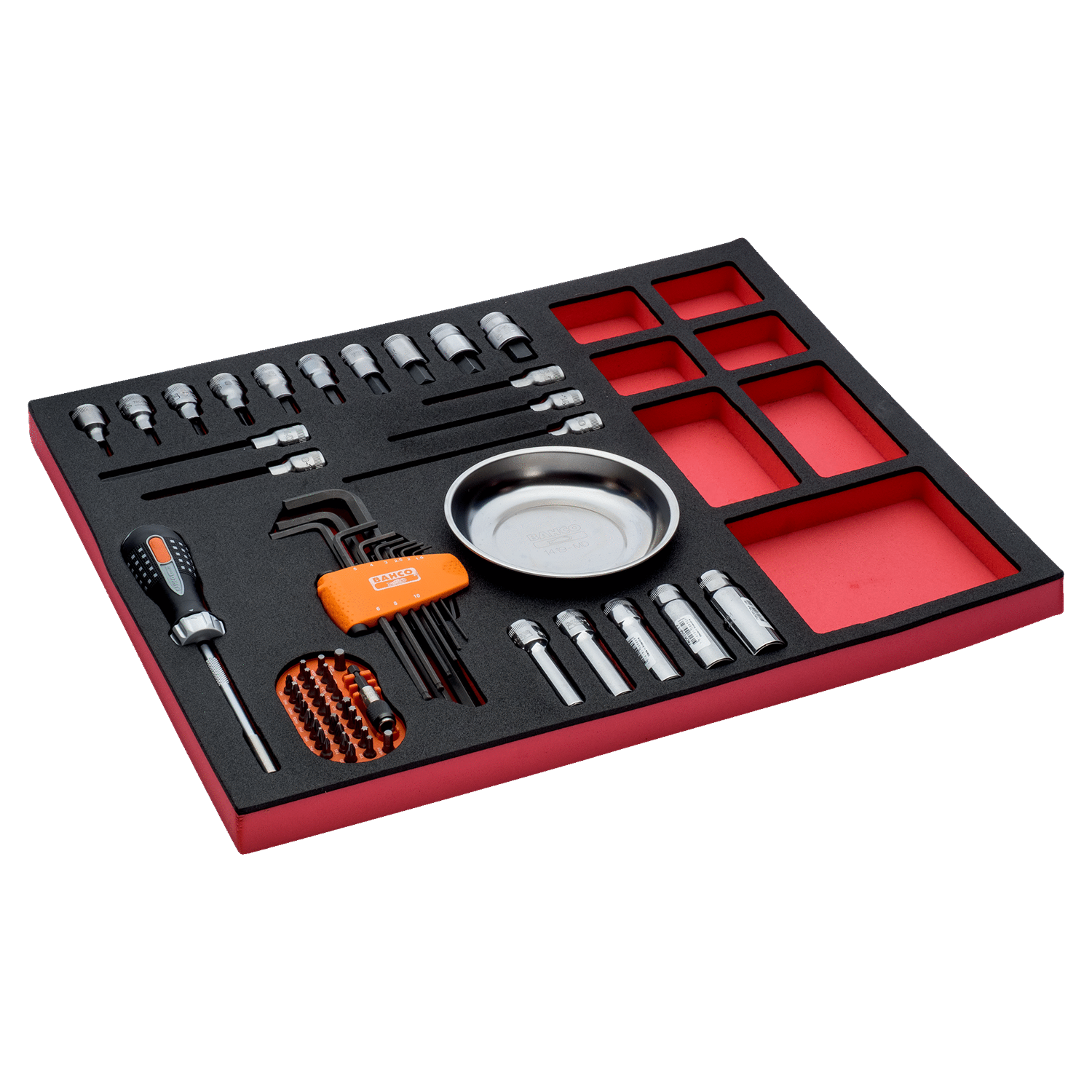 BAHCO FF1A5031 Fit&Go 3/3 Foam Inlay Screw/Socket Driver Set - Premium Socket Driver Set from BAHCO - Shop now at Yew Aik.