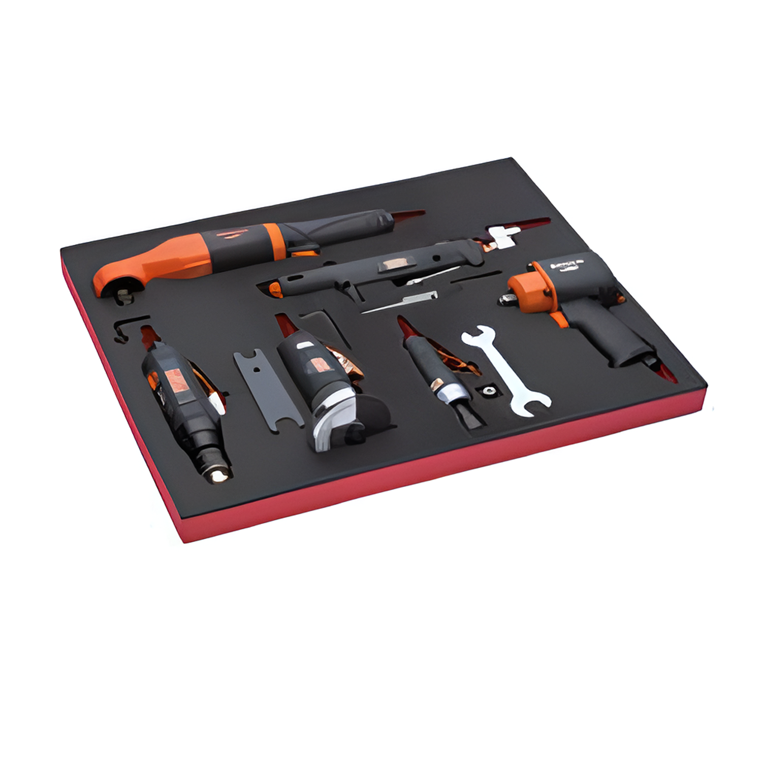 BAHCO FF1A5037 Fit&Go 3/3 Foam Inlay 1/2 Impact Wrench Set 12 Pcs - Premium Impact Wrench Set from BAHCO - Shop now at Yew Aik.