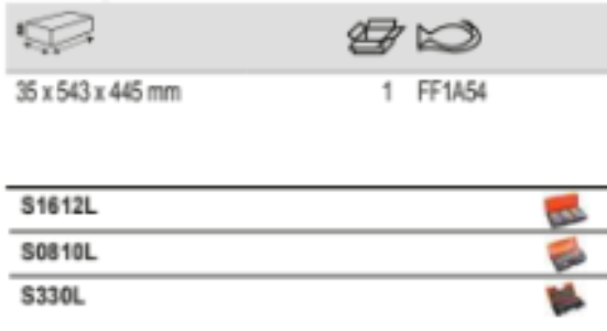 BAHCO FF1A54 Fit&Go 3/3 Foam Inlay 1/4+3/8 Long Socket Set 75 Pcs - Premium Socket Set from BAHCO - Shop now at Yew Aik.