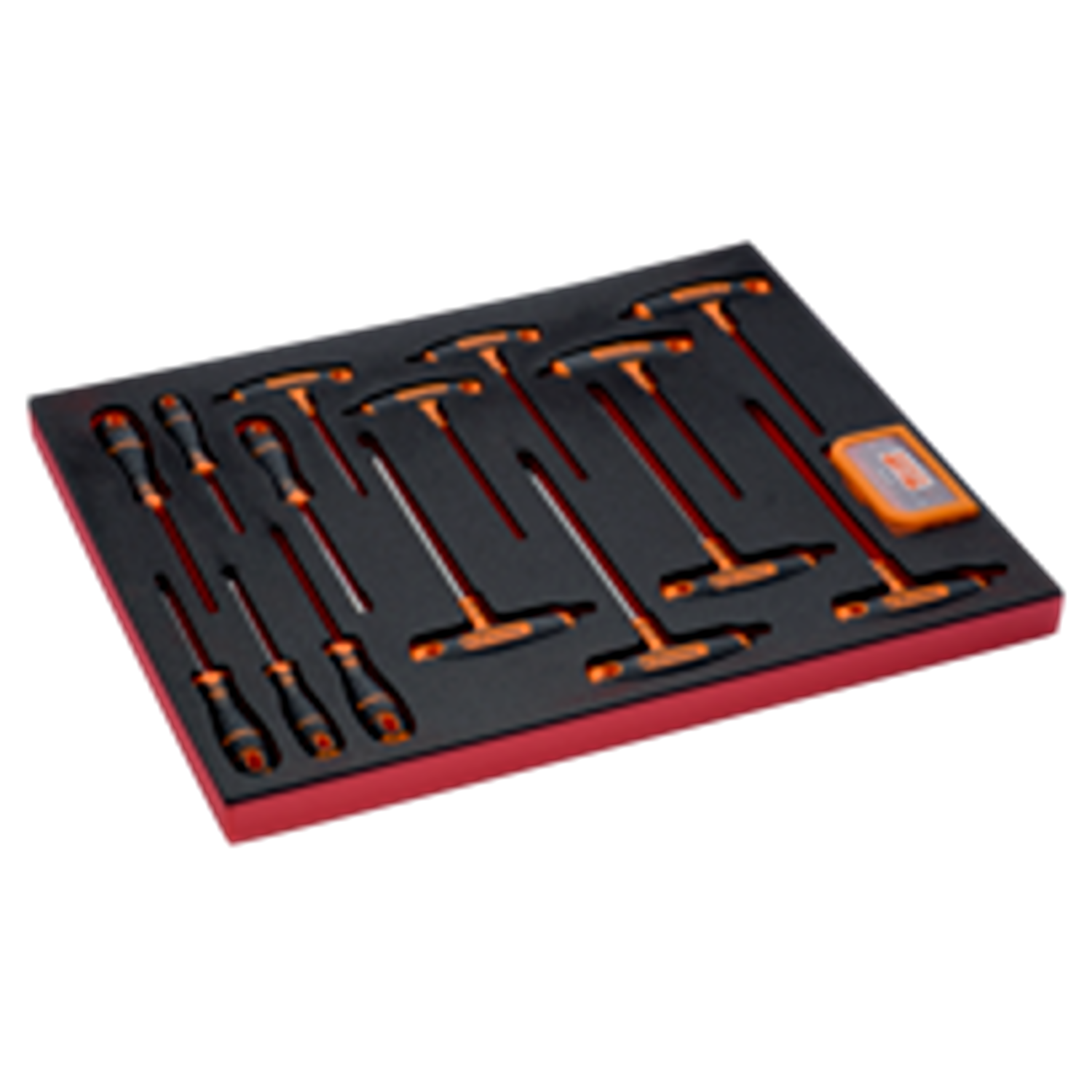 BAHCO FF1A71 Fit&Go 3/3 Foam Inlay Slotted / Screwdriver Set - Premium Screwdriver Set from BAHCO - Shop now at Yew Aik.