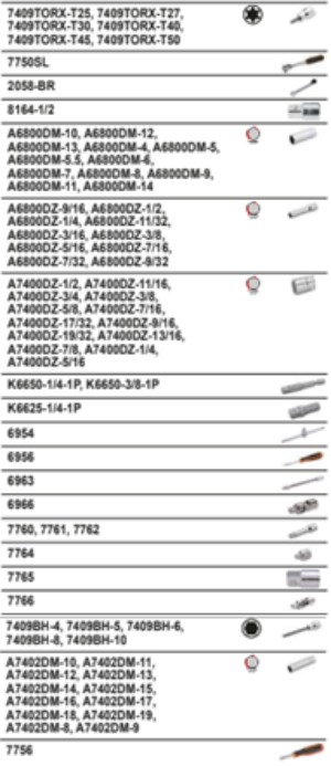 BAHCO FF1B01LM Foam Inlay for 40 Trolley 1/4 Metric & Socket Sets - Premium Foam Inlay from BAHCO - Shop now at Yew Aik.