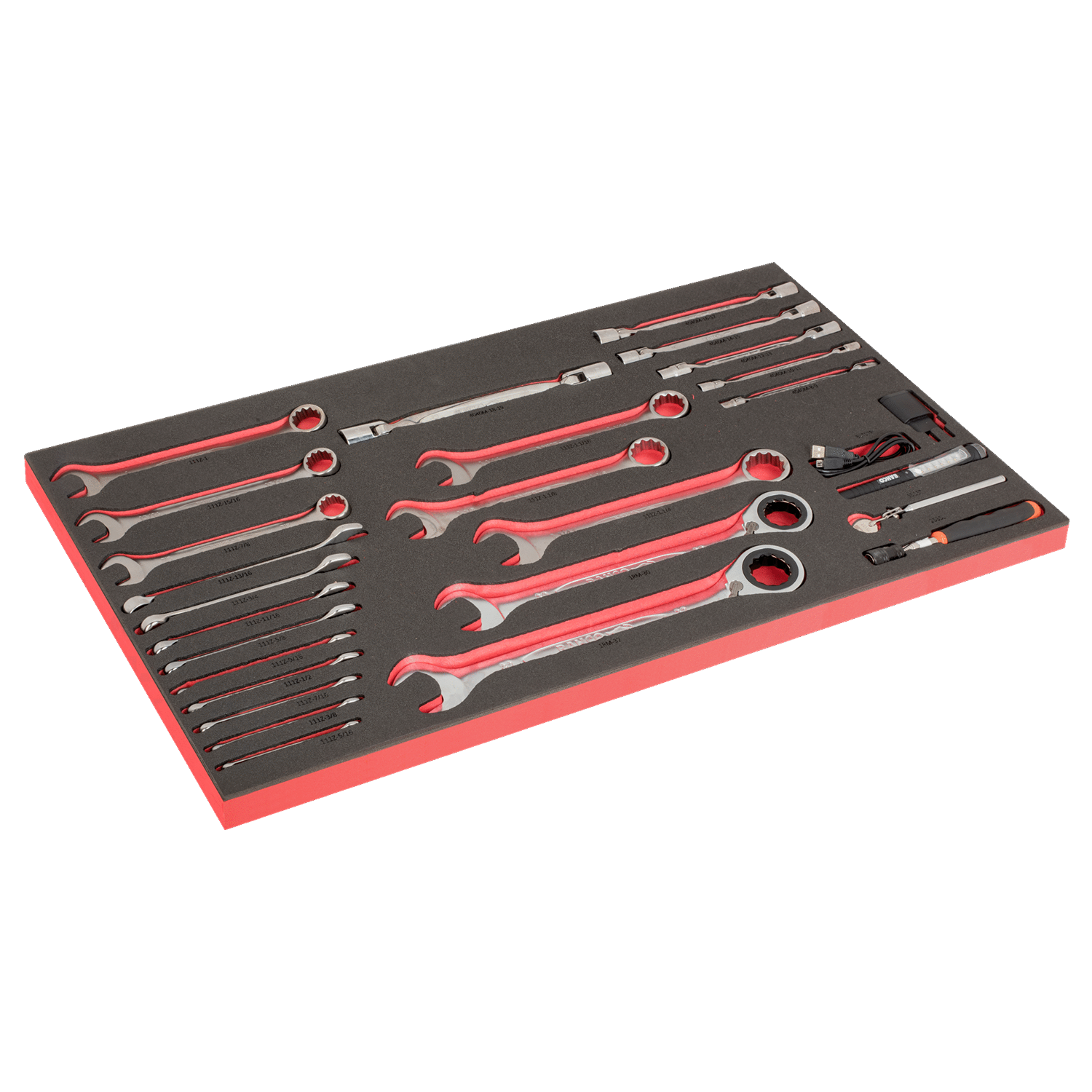 BAHCO FF1B04LM Foam Inlay for 40 Trolley Spanner & Telescopic - Premium Spanner from BAHCO - Shop now at Yew Aik.