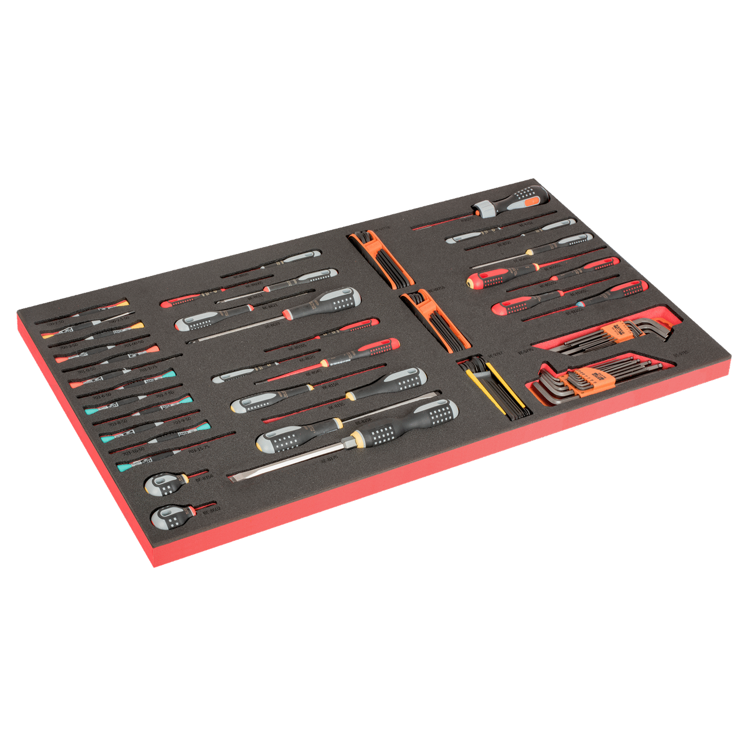 BAHCO FF1B06LM Foam Inlay for 40” Trolley ERGO Screwdriver Sets - Premium Screwdriver Sets from BAHCO - Shop now at Yew Aik.
