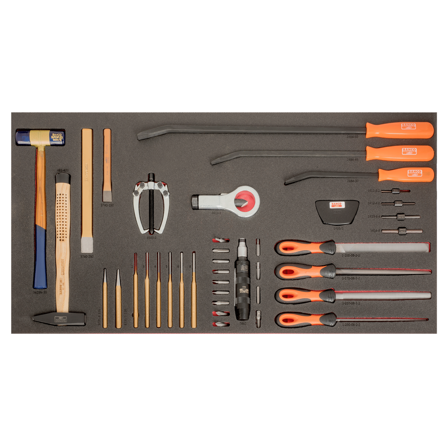 BAHCO FF1B08LM Foam Inlay for 40” Trolley Striking Sets - Premium Trolley Striking from BAHCO - Shop now at Yew Aik.