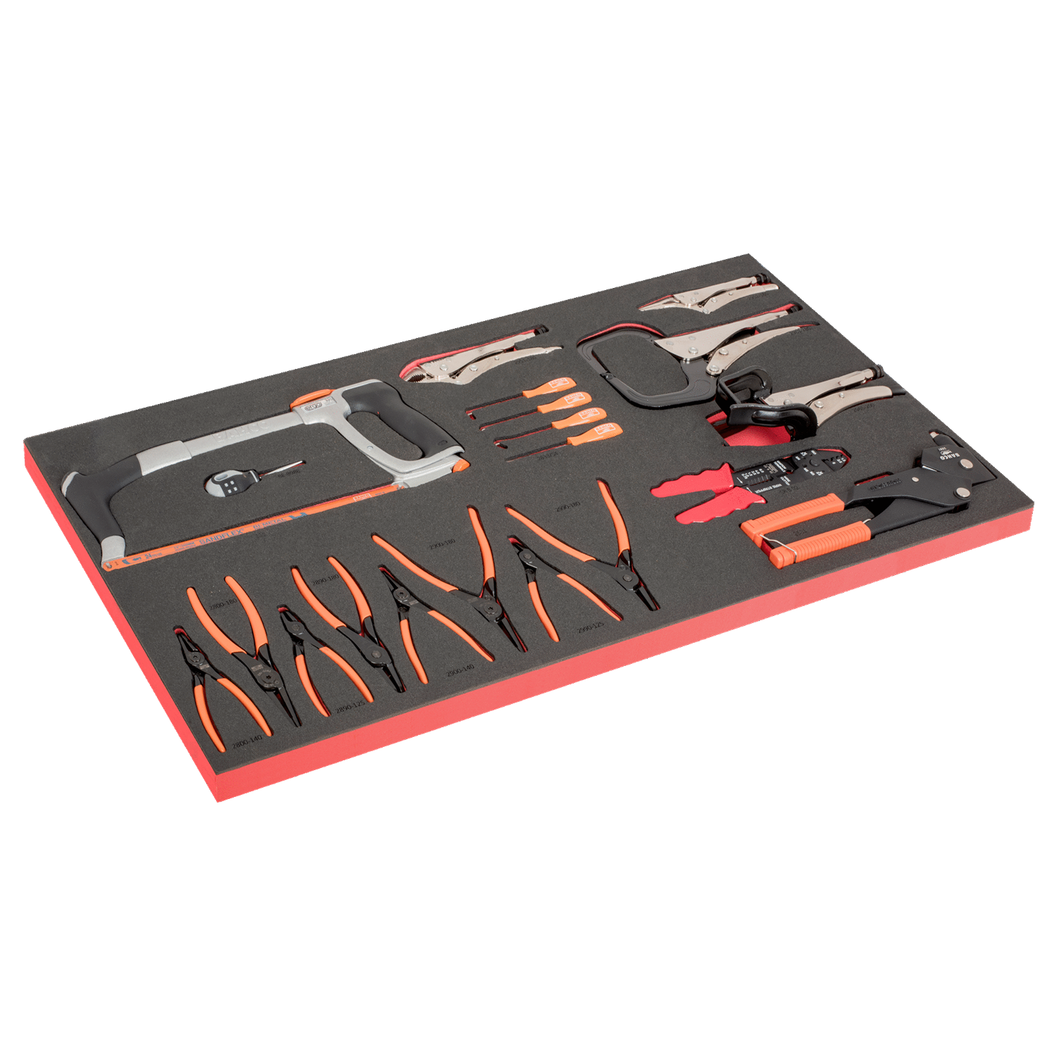 BAHCO FF1B10LM Foam Inlay for 40 Trolley Circlip Pliers & Grips - Premium Circlip Pliers & Grips from BAHCO - Shop now at Yew Aik.