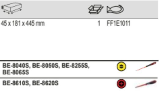 BAHCO FF1E1011 Fit&Go 1/3 Foam Inlay Insulated Screwdriver Set - Premium Screwdriver Set from BAHCO - Shop now at Yew Aik.