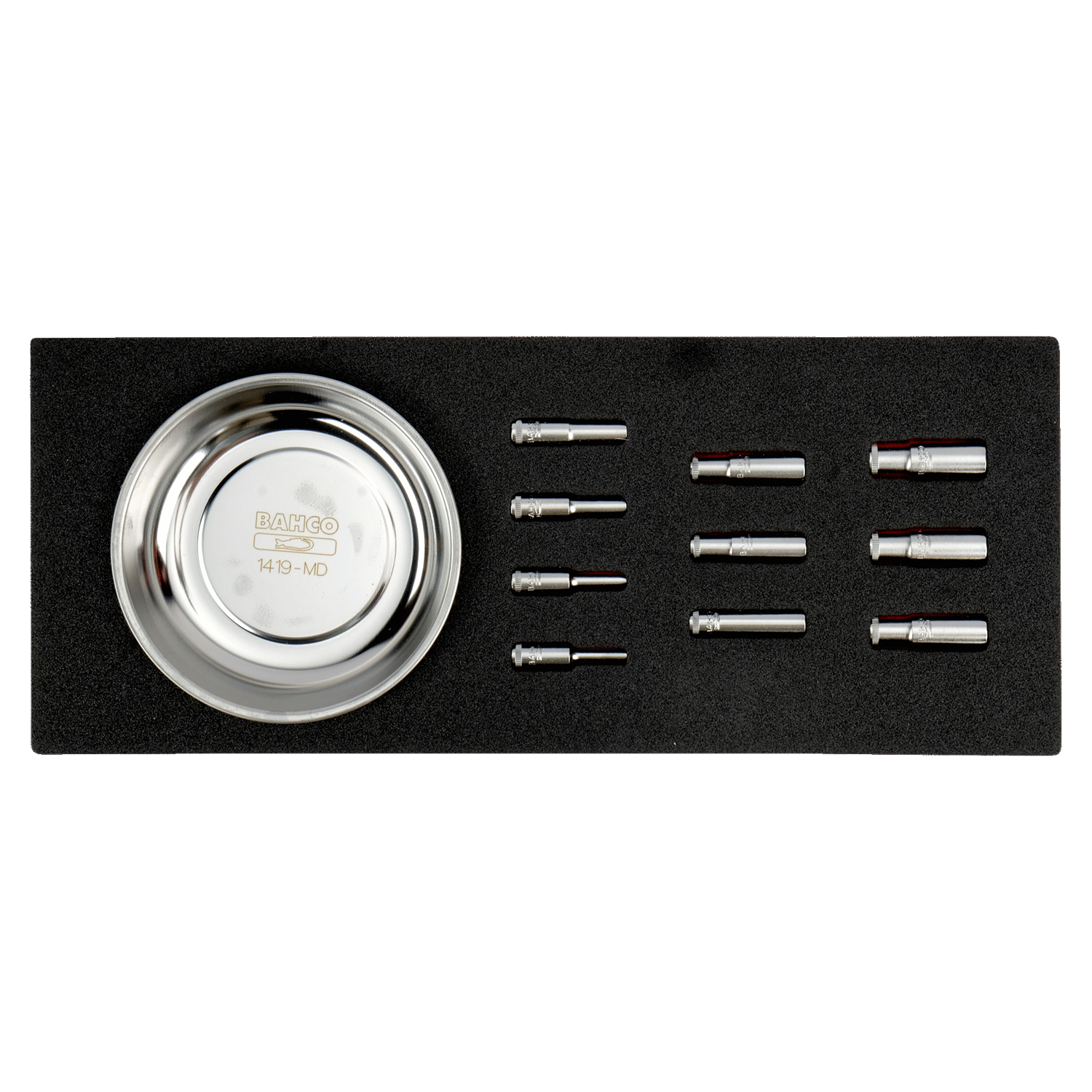 BAHCO FF1E2010EH Fit&Go 1/3 Foam Inlay 1/4” Deep Socket Set - Premium SOCKET SET from BAHCO - Shop now at Yew Aik.