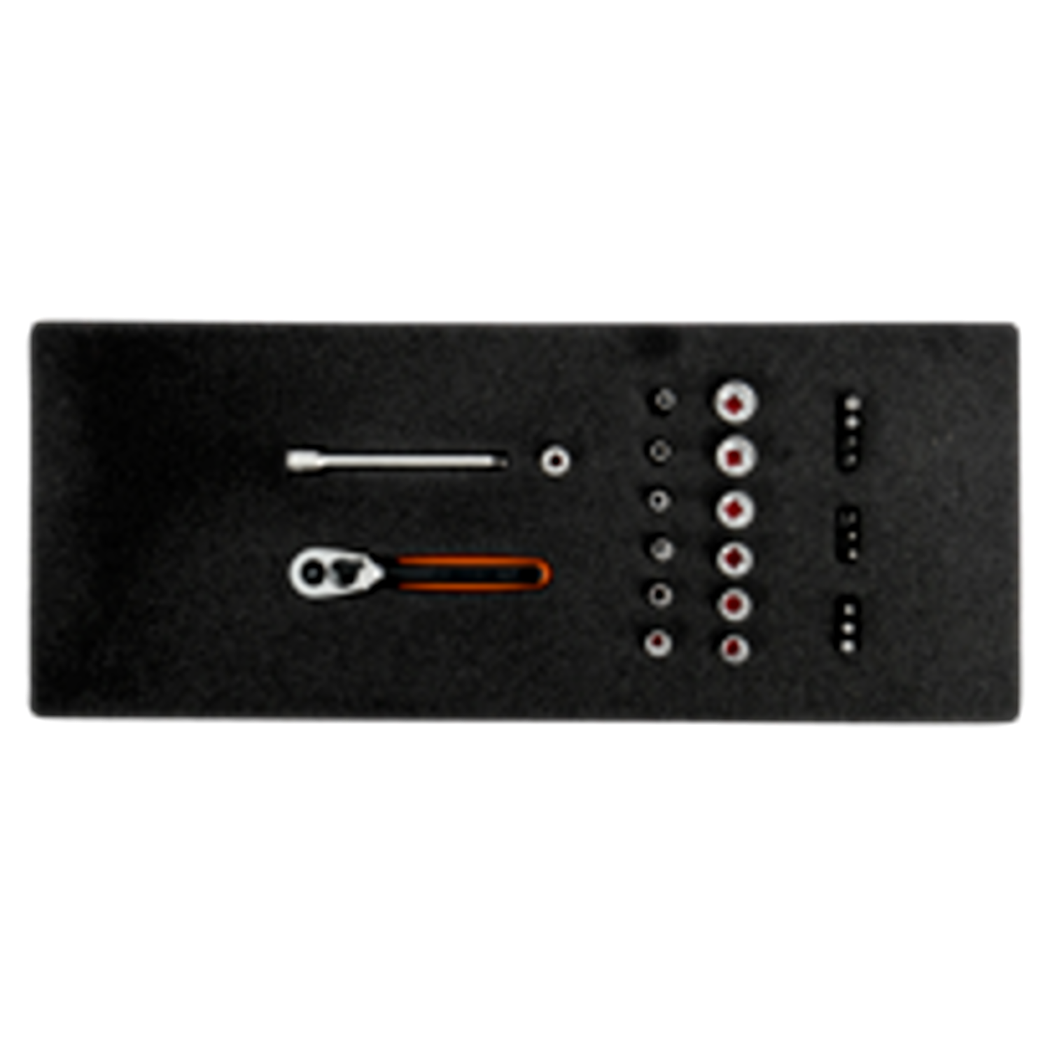 BAHCO FF1E2011EH Fit&Go 1/3 Foam Inlay 1/4” Socket Set - 25 pcs - Premium SOCKET SET from BAHCO - Shop now at Yew Aik.