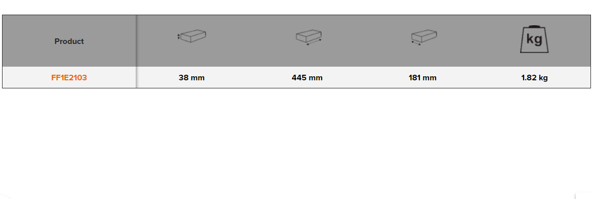 BAHCO FF1E2103 Fit&Go 1/3 Foam Inlay 3/8” Socket and Pear Head - Premium Socket from BAHCO - Shop now at Yew Aik.