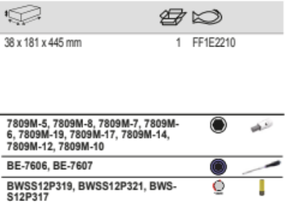 BAHCO FF1E2210 Fit&Go 1/2" Screwdriver Bit and Impact Socket Set - Premium 1/2" Screwdriver Bit and Impact Socket Set from BAHCO - Shop now at Yew Aik.