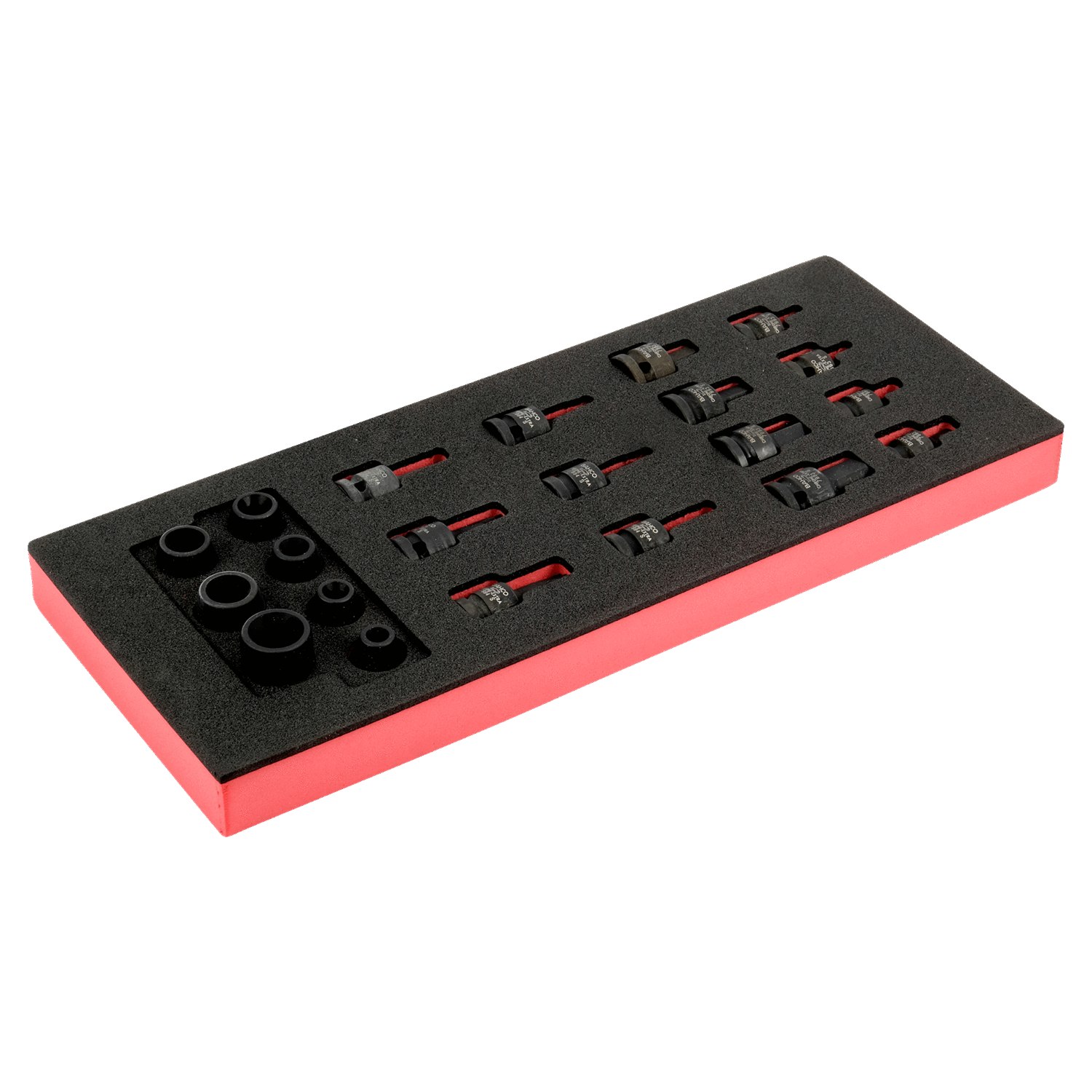 BAHCO FF1E2211 Fit&Go 1/3 Foam Inlay 1/2” Socket Set - 21 Pcs - Premium SOCKET SET from BAHCO - Shop now at Yew Aik.