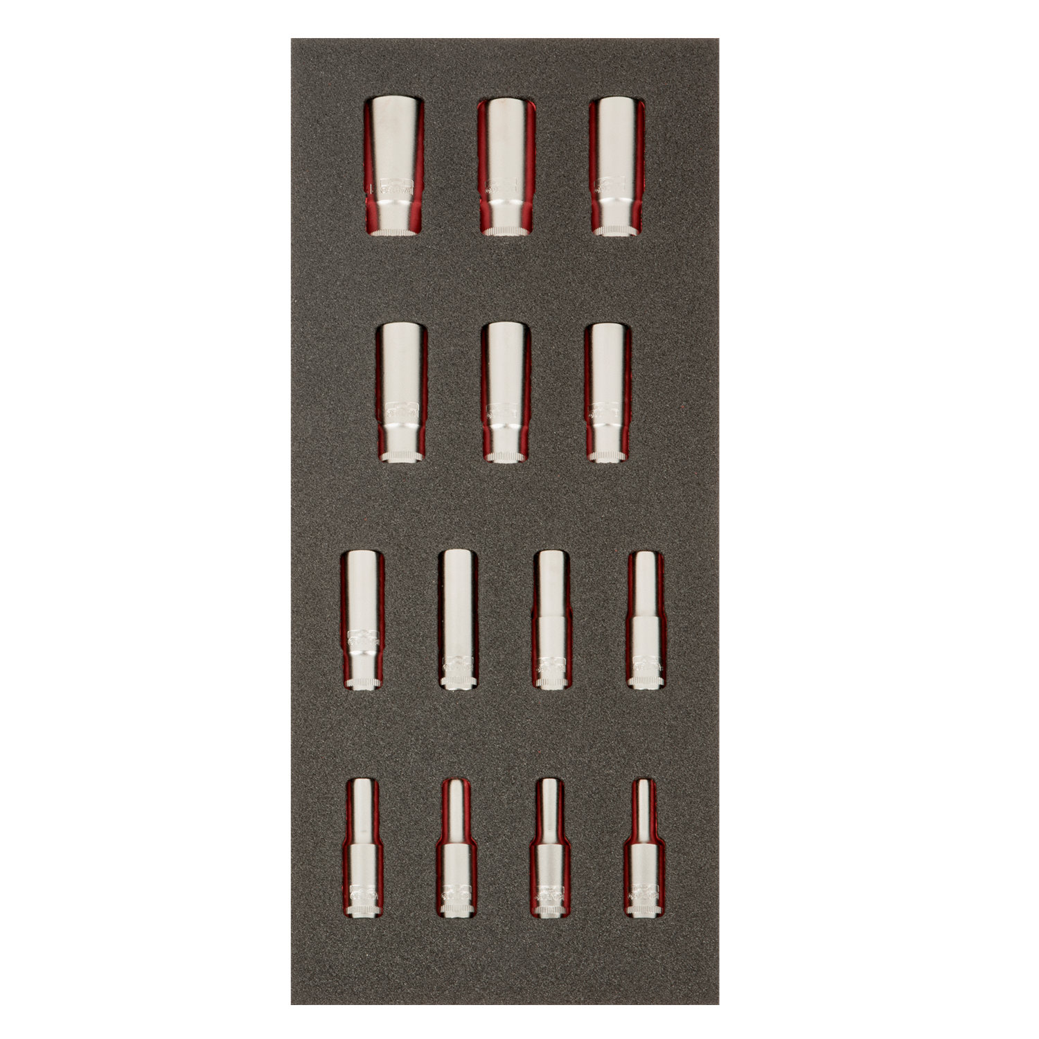 BAHCO FF1E2215EH Fit&Go 1/3 Foam Inlay 1/2” Deep Socket Set - Premium SOCKET SET from BAHCO - Shop now at Yew Aik.