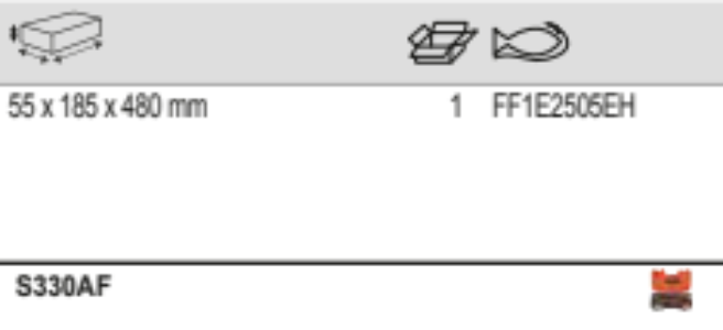 BAHCO FF1E2505EH Fit&Go 1/3 Foam Inlay 1/4” & 3/8” Socket Set - Premium Socket Set from BAHCO - Shop now at Yew Aik.