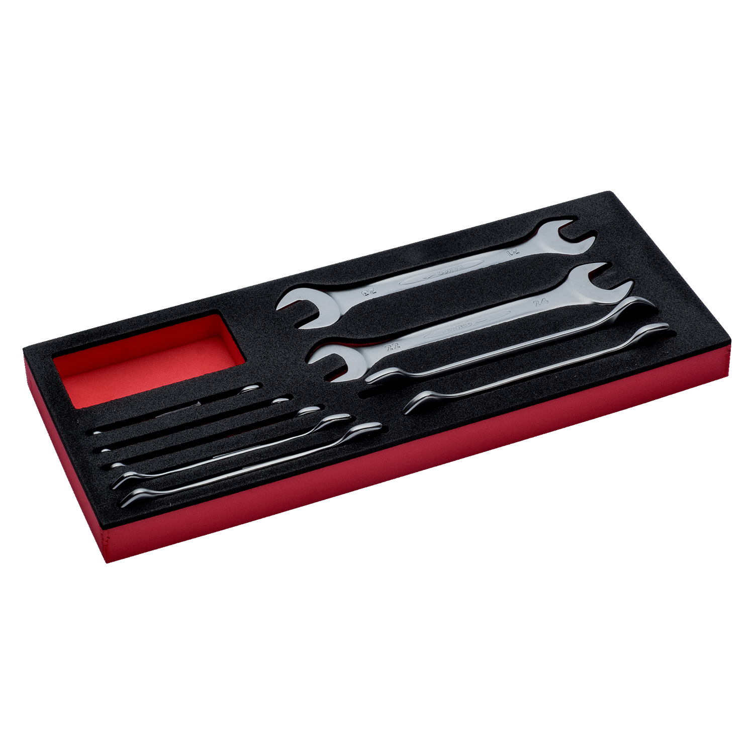 BAHCO FF1E3001 Fit&Go 1/3 Foam Inlay Double Open Ended Wrench Set - Premium Double Open Ended Wrench Set from BAHCO - Shop now at Yew Aik.