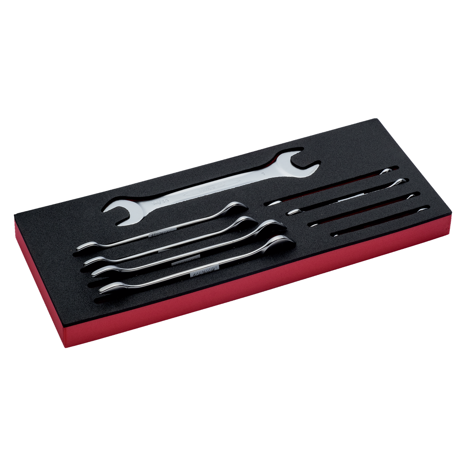 BAHCO FF1E3003 Fit&Go 1/3 Foam Inlay Double Open Ended Wrench Set - Premium Double Open Ended Wrench Set from BAHCO - Shop now at Yew Aik.