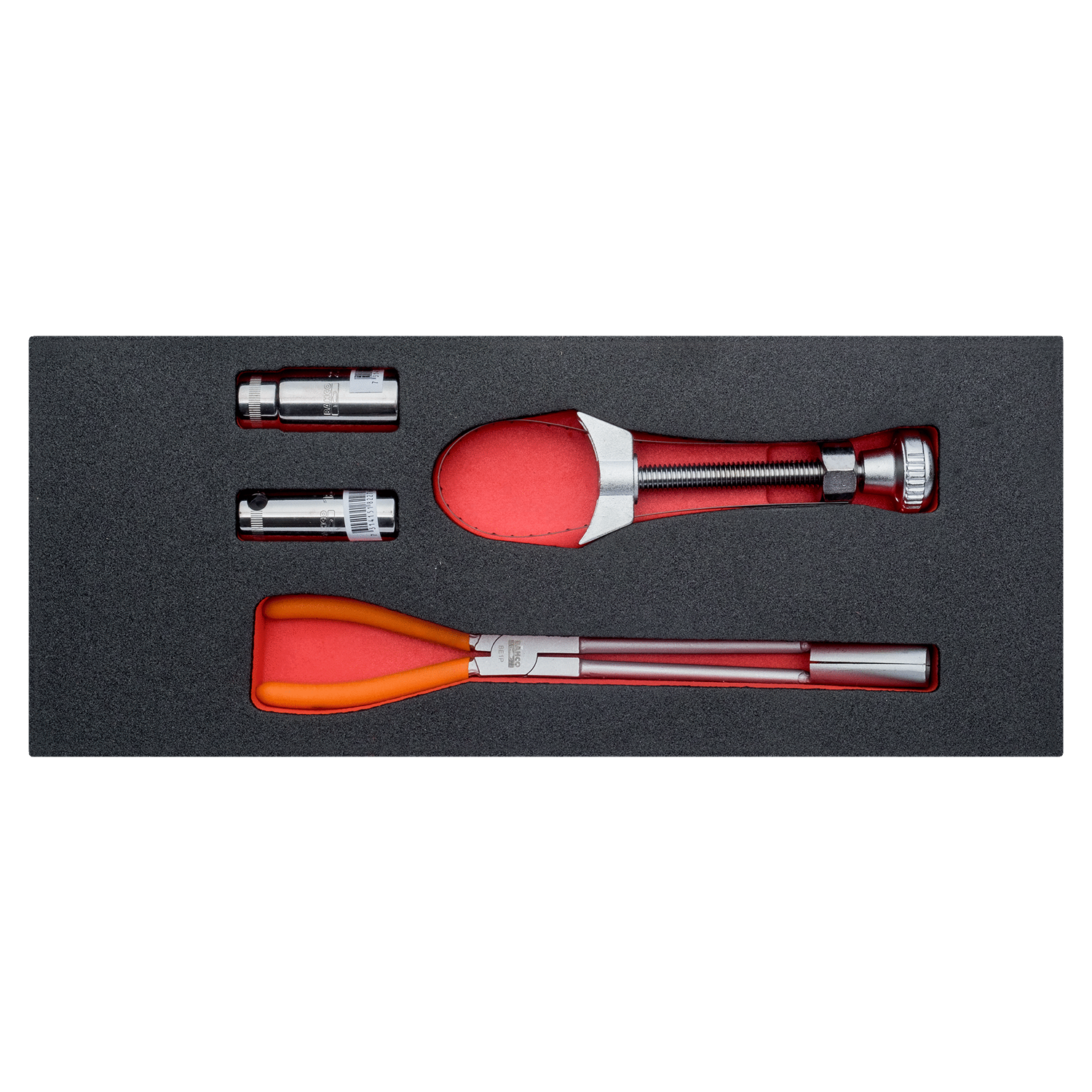BAHCO FF1E5008 Fit&Go 1/3 Foam Inlay Spark Plug Socket&Pliers Set - Premium Pliers Set from BAHCO - Shop now at Yew Aik.