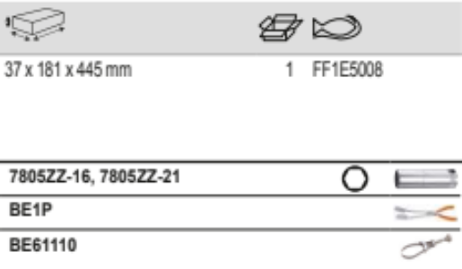 BAHCO FF1E5008 Fit&Go 1/3 Foam Inlay Spark Plug Socket&Pliers Set - Premium Pliers Set from BAHCO - Shop now at Yew Aik.