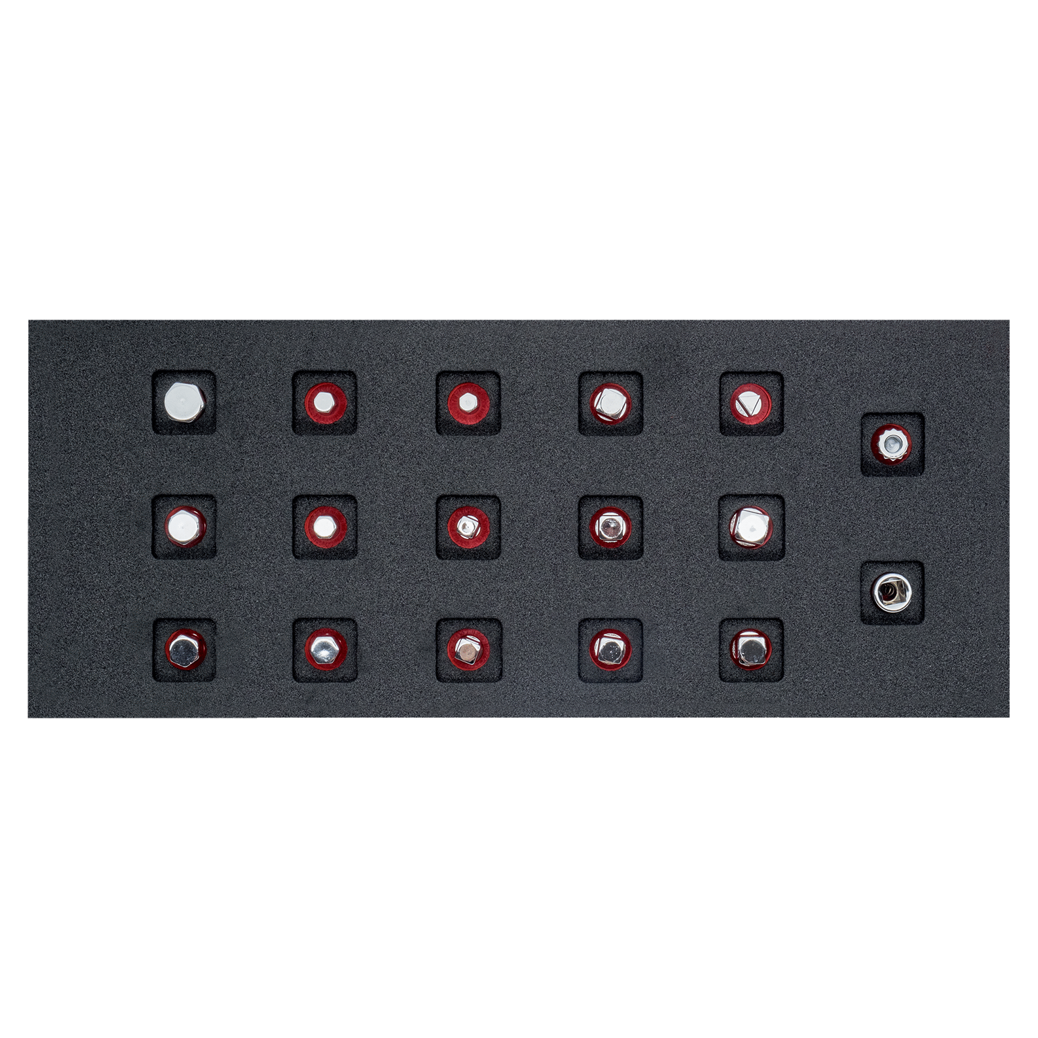 BAHCO FF1E5009 Fit&Go 1/3 Foam Inlay Mix Oil Plug Socket Set - Premium Socket Set from BAHCO - Shop now at Yew Aik.